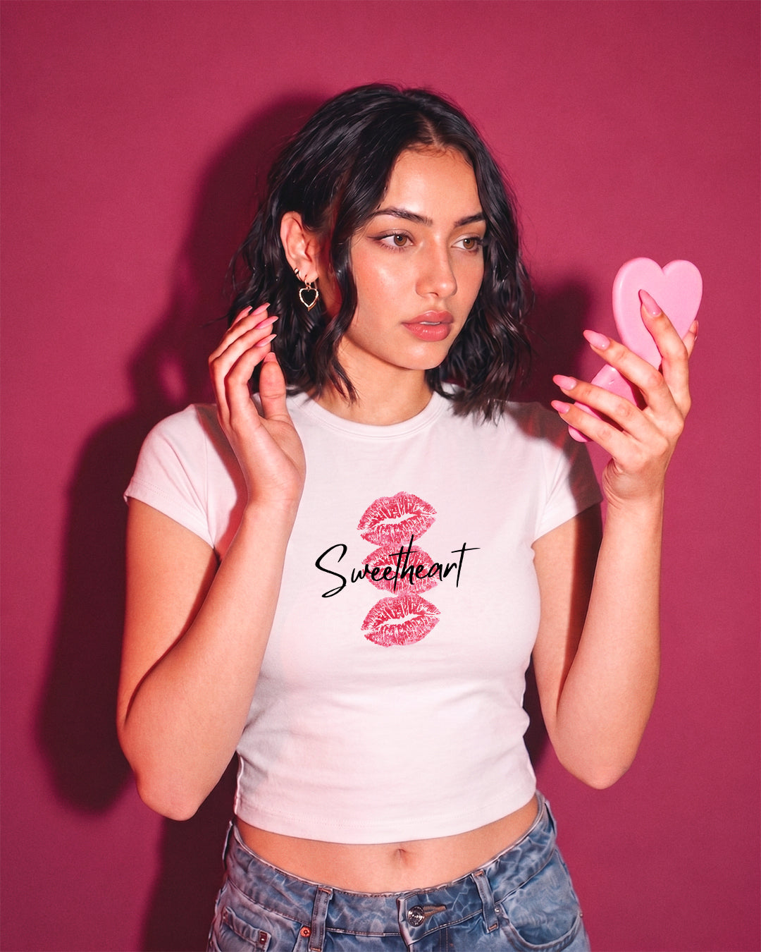 Sweetheart Crop Top