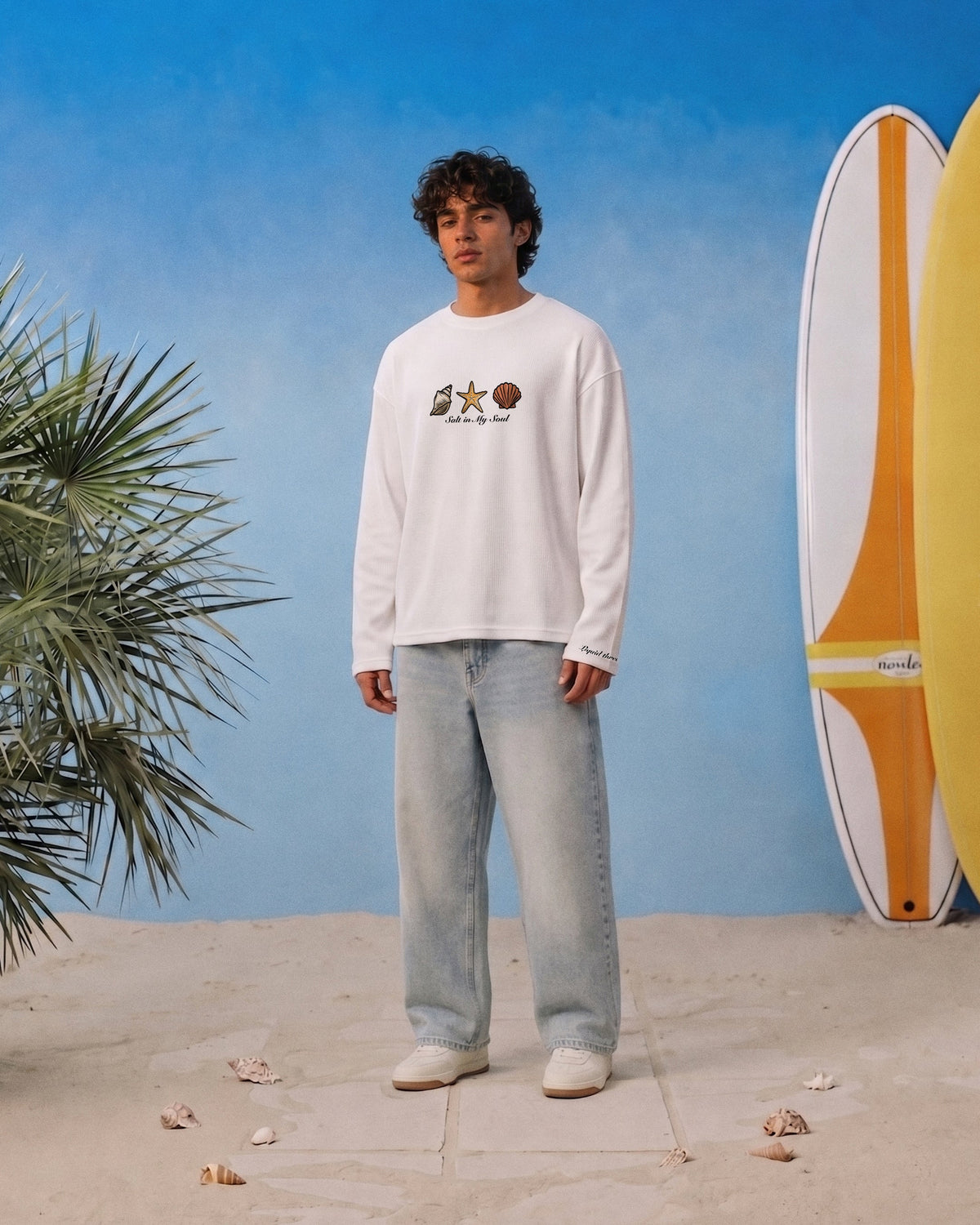 Salt In My Soul Waffle T-Shirt