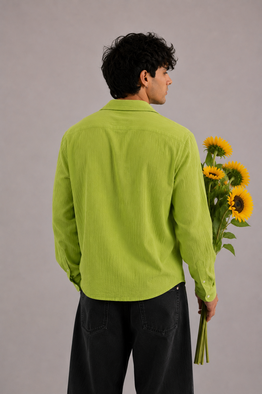 Green Gauze Shirt