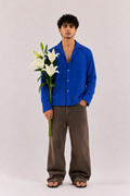 Blue Gauze Shirt