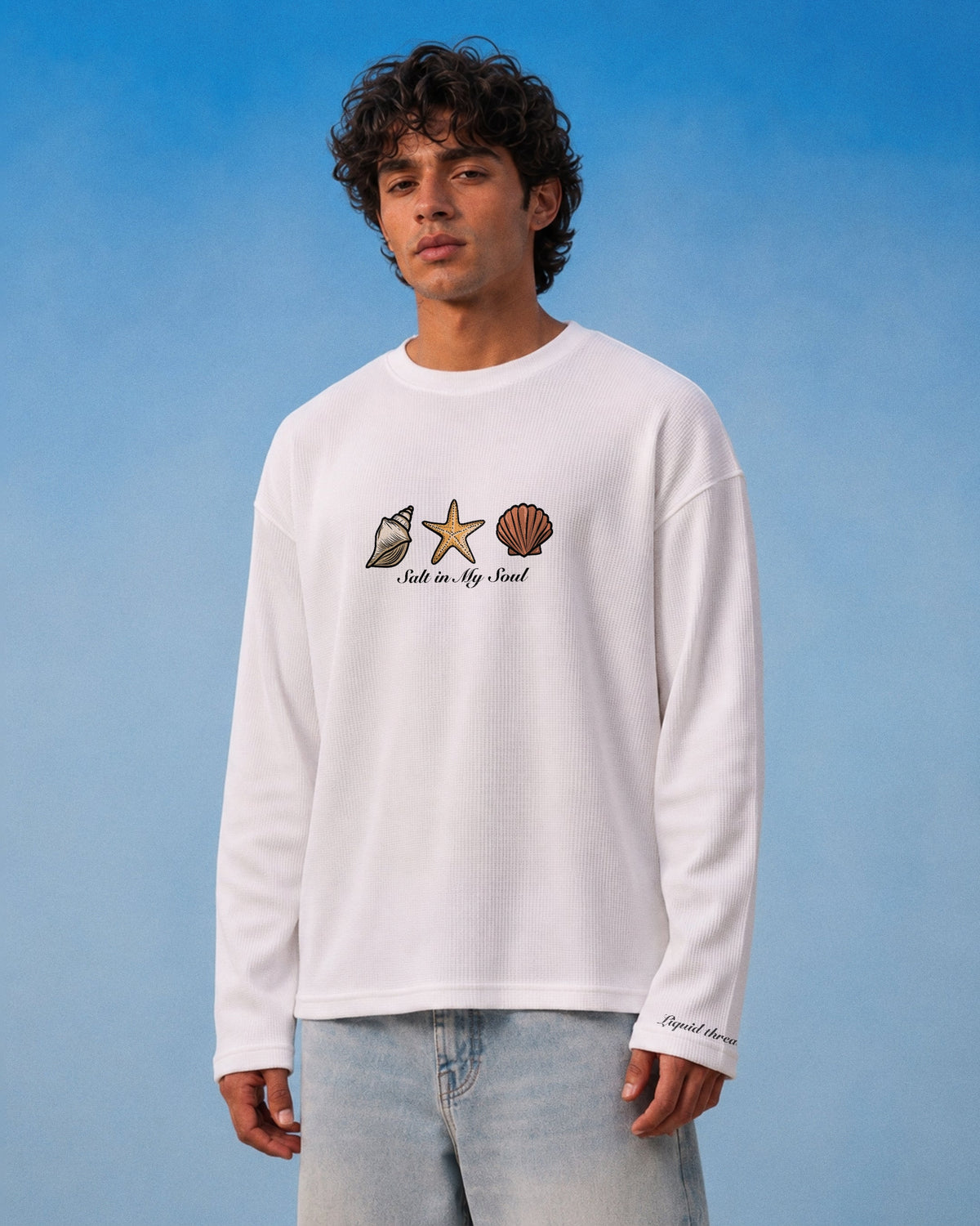 Salt In My Soul Waffle T-Shirt