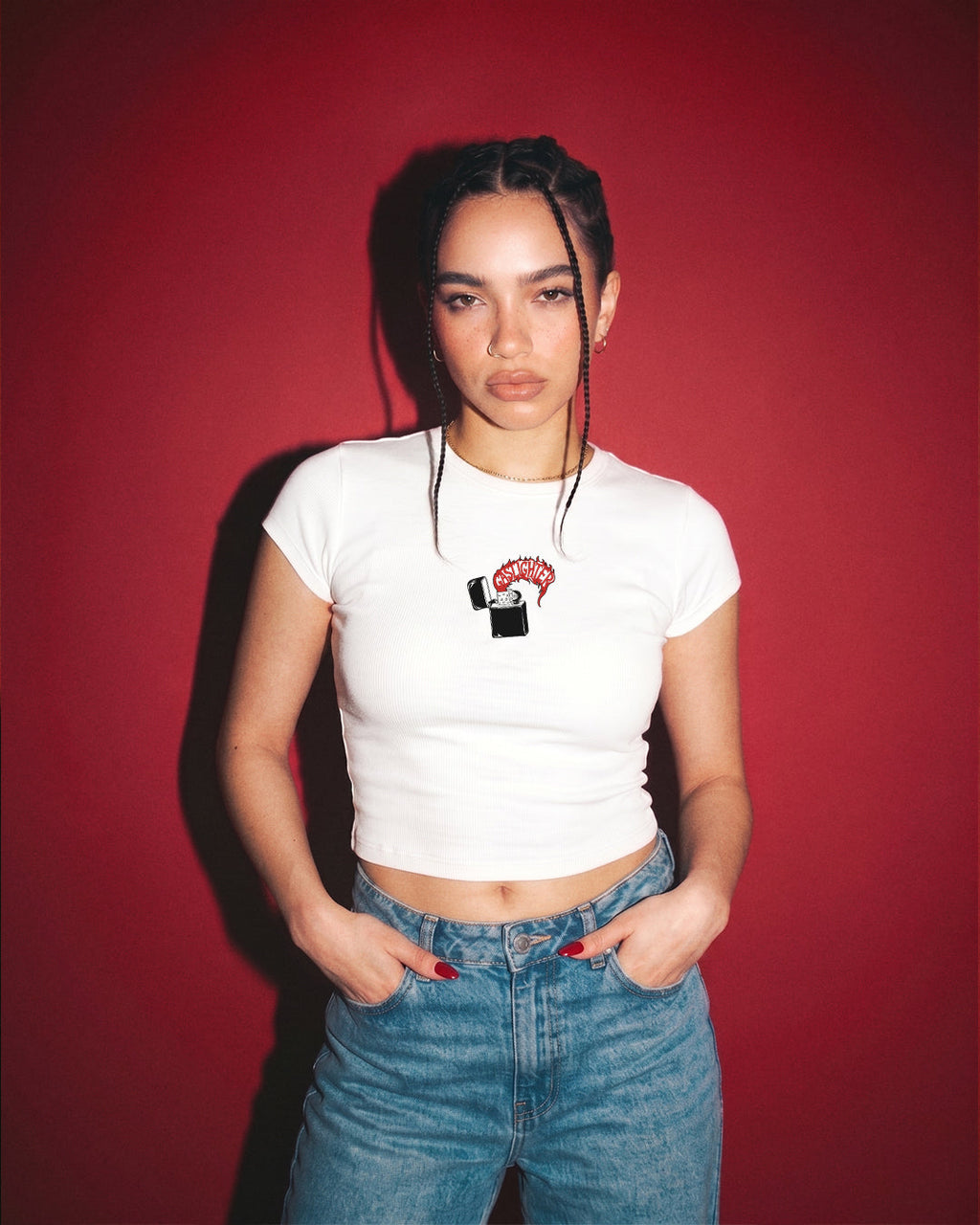 Gaslighter Crop Top