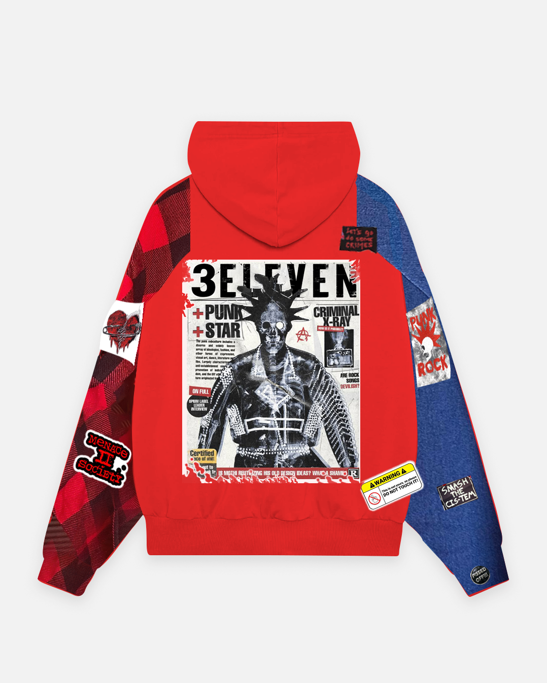 Love is Punk Hoodie