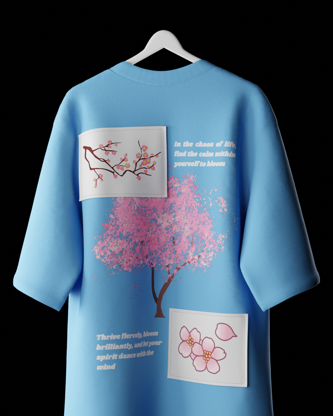 Sakura Oversized T Shirt