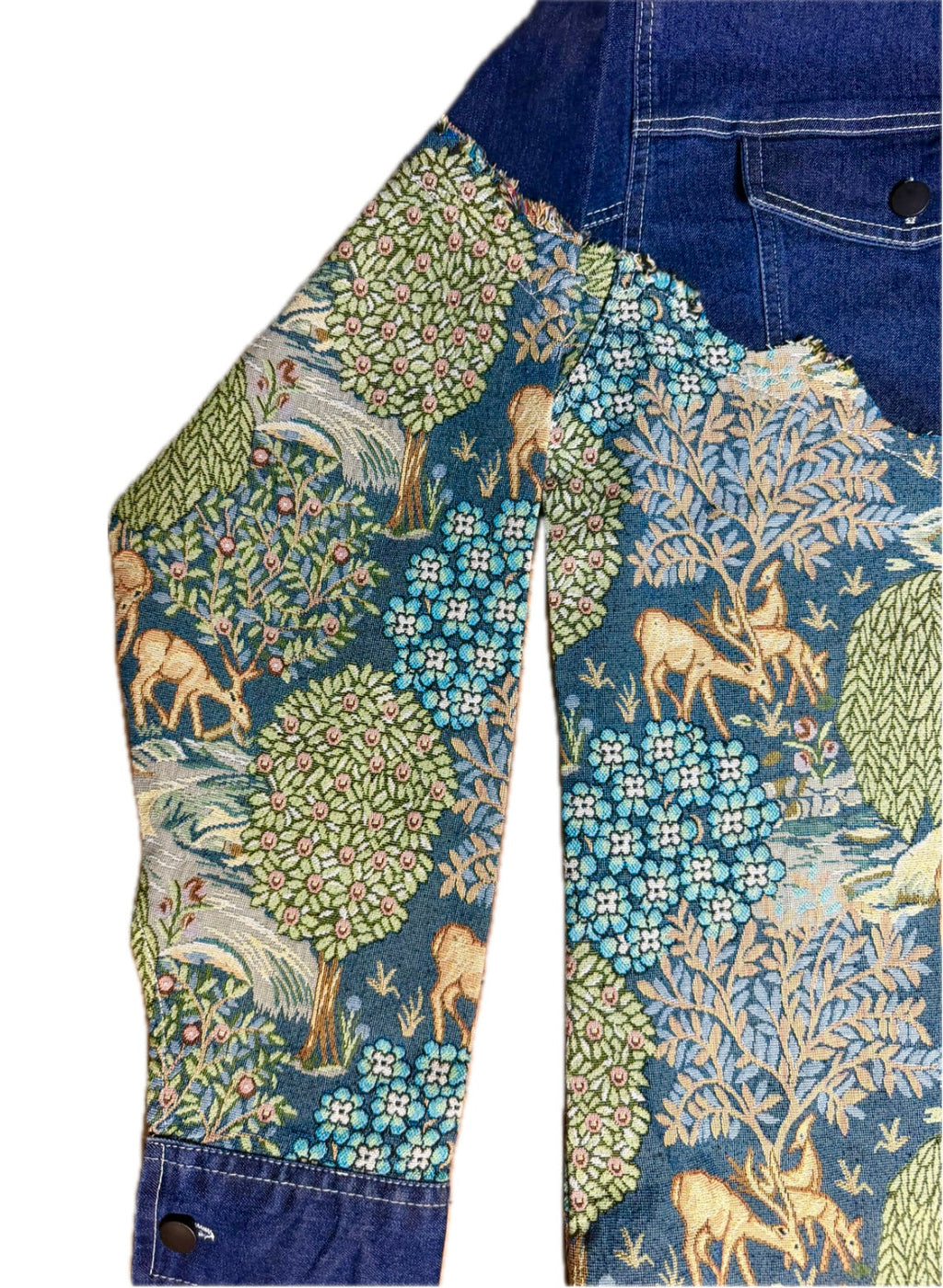 Denim Vantara Jacket ( Cord Set )