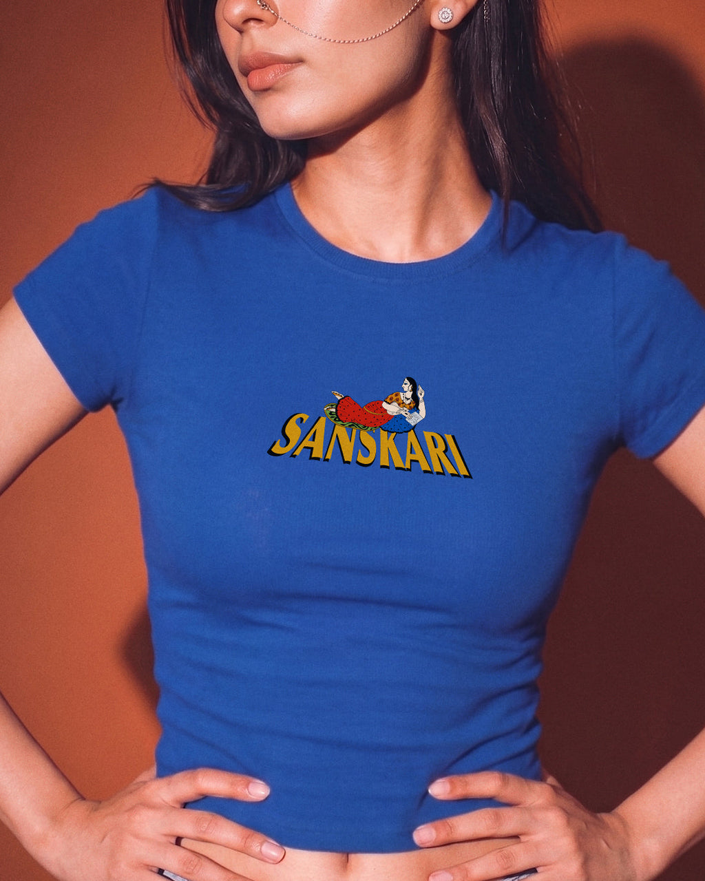 Sanskari Crop Top