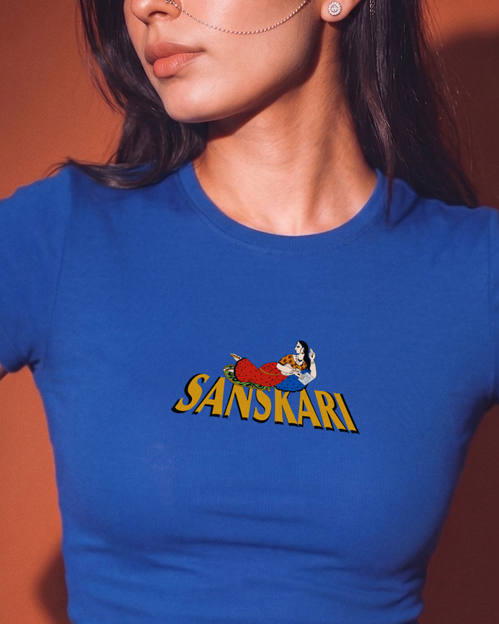 Sanskari Crop Top