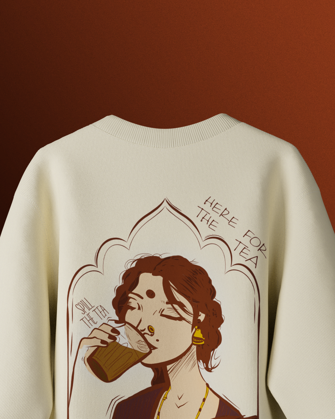 Spill The Tea Oversized T Shirt
