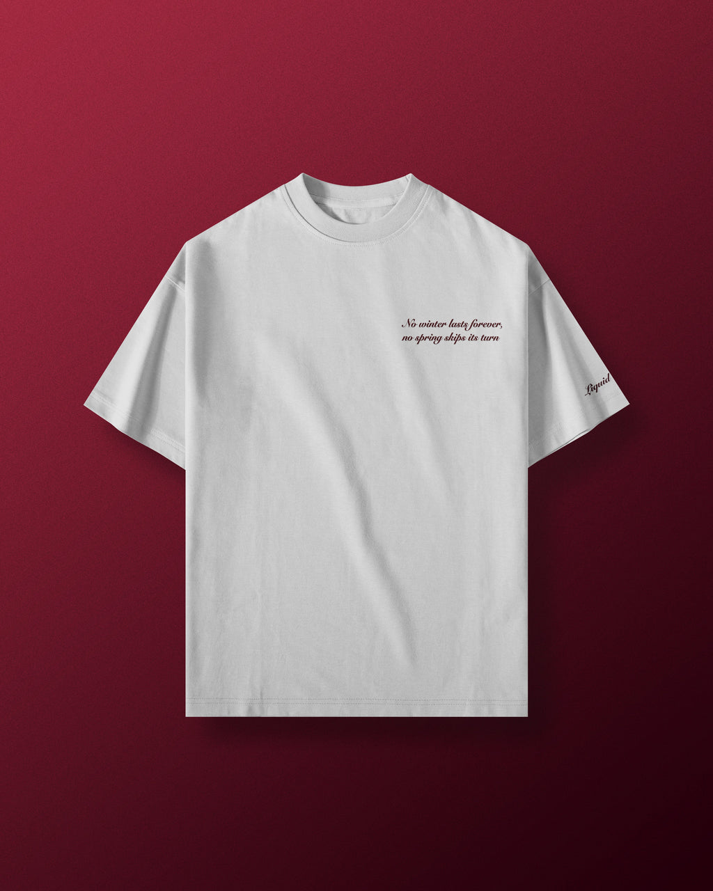 Red Paradise Oversized T-Shirt