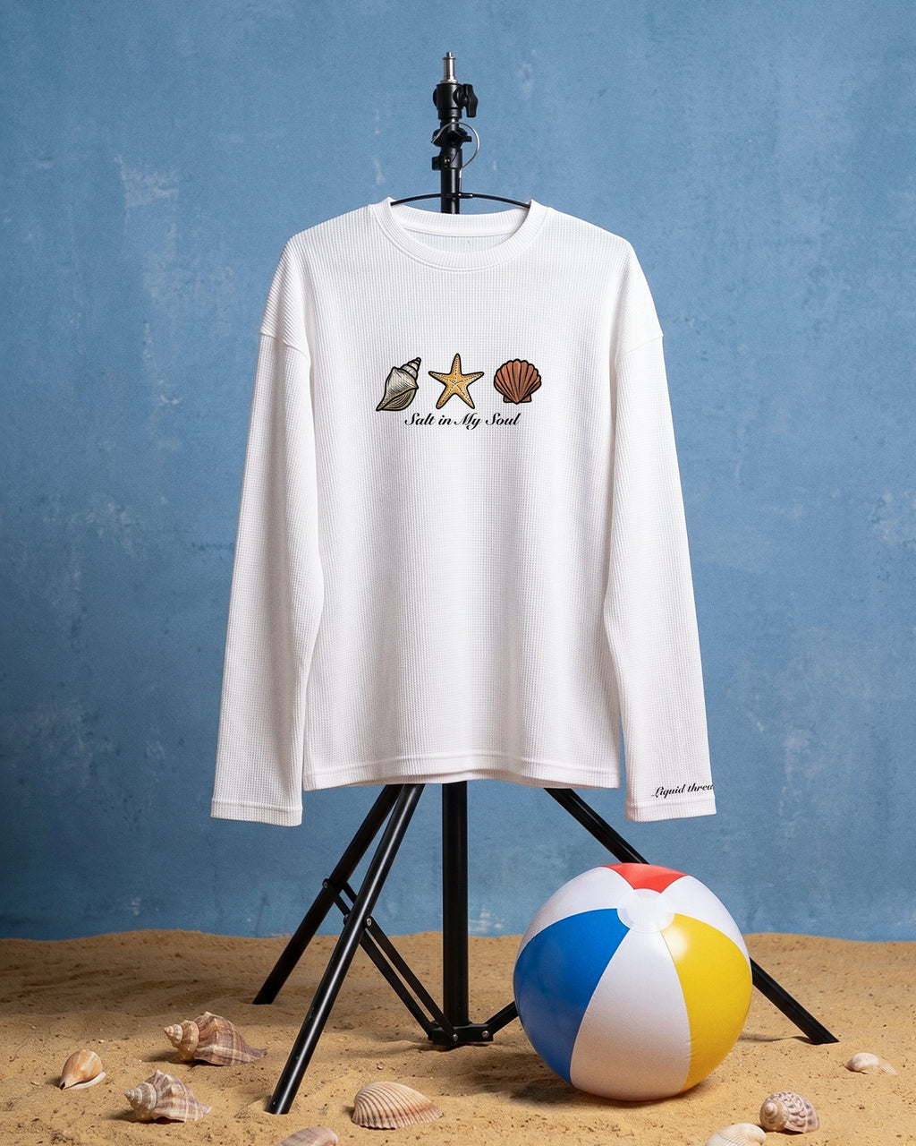 Salt In My Soul Waffle T-Shirt