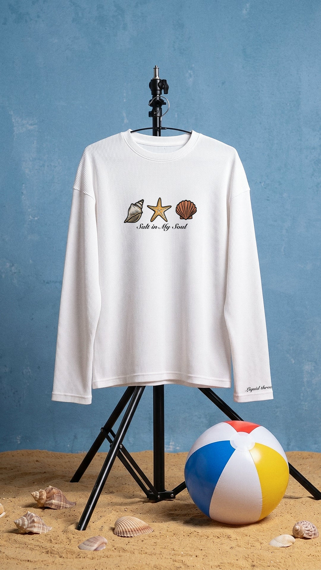 Salt In My Soul Waffle T-Shirt