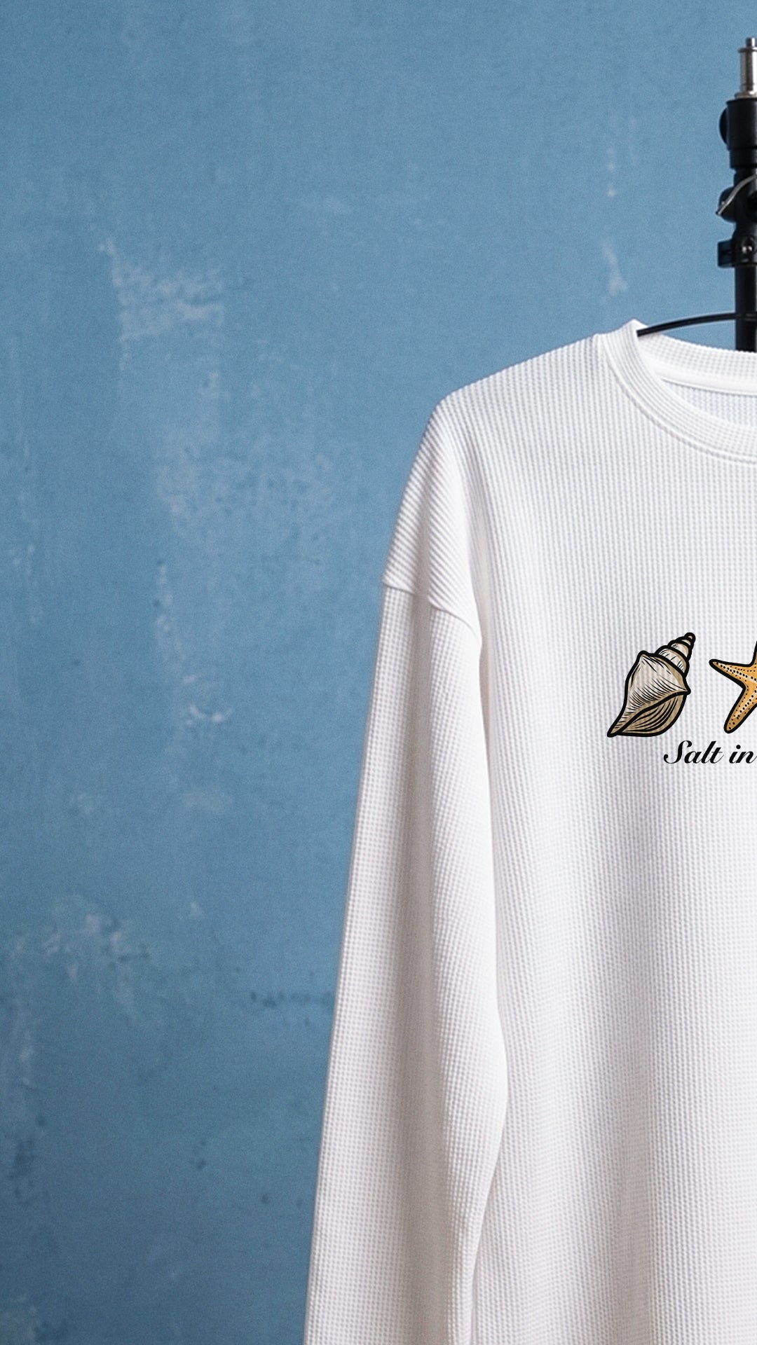 Salt In My Soul Waffle T-Shirt